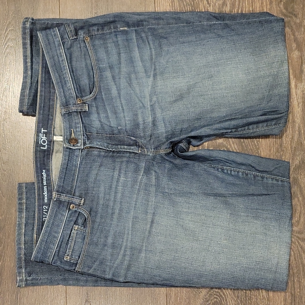 ❤️ ANN TAYLOR LOFT STRAIGHT LEG JEANS, 12 (31)